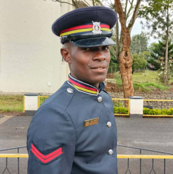 Mike as an adult police officer