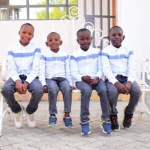Young Kenyan boys who are benefiting from the Life4Kids program
