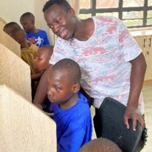 Boys at the computers